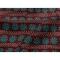 thumbnail image 4 of oneOone Viscose Jersey Fabric Floral & Chevron Block Decor Fabric Printed BTY 60 Inch Wide, 4 of 5