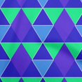 thumbnail image 1 of oneOone Georgette Viscose Blue Fabric Geometric Sewing Craft Projects Fabric Prints By Yard 42 Inch Wide, 1 of 4