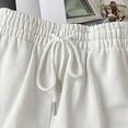 thumbnail image 4 of Timegard Shorts for Women Elastic Waisted Drawstring Athletic Sweatshorts Running Shorts with Pockets, 4 of 4