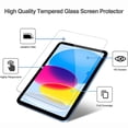 thumbnail image 4 of 2PCS Glass Screen Protector Tablet Case for IPad Air Pro 10th Generation 10.9 11 10.2 Inch 2022 I Pad 10 9 8 7 Gen Mini 6 Cover For ipad 10.2 2020, 4 of 6