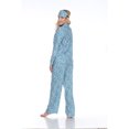 thumbnail image 3 of White Mark Women's Three-Piece Button-Down Pajama Set, 3 of 5