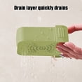 thumbnail image 4 of KTTECTOA Portable Travel Soap Box Double Drainage Sealed Soap Box Soap Carrying Case Bathroom Storage Shelf Open Mouth Large Volume Soap Container Clearance Fall Decorations Canada Days, 4 of 6