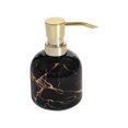 thumbnail image 3 of Distributeur de Savon Liquide en Céramique avec Pompe Réutilisable Bouteille de Pompe Liquide Multifonction Noire, 3 of 8