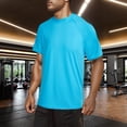 thumbnail image 3 of Men's UPF 50+ Short Sleeve Swim Tee - Quick Dry Rash Guard for Hiking, Surfing, Paddle Sports & Beach Activities, 3 of 4