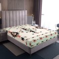 thumbnail image 4 of Erosebridal Hippie Aztec Sheet Set Twin, Mandala Boho Bedding Sets Twin Size, Tribal Geometry Decor 3pcs, 4 of 7