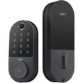 thumbnail image 1 of TP-Link - Tapo DL110 Smart Wi-Fi Deadbolt Lock - Lock/Unlock using Keypad, App, or Fingerprint Recognition - Replaces Most Locks - Black, 1 of 8