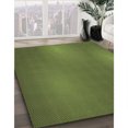 thumbnail image 3 of Ahgly Tapis Rond Lavable en Machine Intérieur Transitionnel Vert Pistache, 3 Pieds Rond, 3 of 7