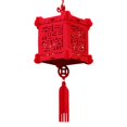 thumbnail image 3 of simhoa Chinese Lantern Blessing New Year Lantern for Celebration Home Hanging Decor D, 3 of 8