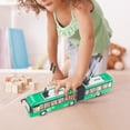 thumbnail image 3 of School Bus Toy, Educational Bus Pull Back Car City Bus Toy Toy Bus, Boys Girls For Children For Toddlers, 3 of 8