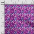 thumbnail image 2 of oneOone Cotton Jersey Purple Fabric Abstracts Craft Projects Decor Fabric Printed By The Yard 58 Inch Wide, 2 of 5