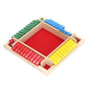 Wooden Board Table Math Skills Game, Board Game For Family Friends
