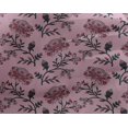 thumbnail image 4 of oneOone Georgette Viscose Fabric Leaves & Floral Block Print Fabric By The Yard 42 Inch Wide, 4 of 5