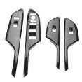 thumbnail image 2 of Accoudoir, 4pcs en Fibre de Carbone Style Accoudoir pour Honda Civique en Fibre de Carbone Style Poignée de Porte Accoudoir Garniture Robuste et Résistant, 2 of 7