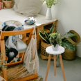 thumbnail image 3 of LNGOOR Outdoor Plant Stands Planter Solid Wood Floor Flower Display Rack, 3 of 8