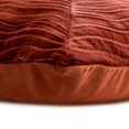 thumbnail image 2 of The HomeCentric Decorative Thow Pillow Covers Rust 16"x16" (40x40 cm) Velvet Striped, Textured & Patchwork Throw Cushion Covers For Couch, Geometric Modern Style - Centric Wrap, 2 of 3