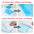 thumbnail image 2 of 10 Pcs Alèses Jetables Alèses Jetables Super Absorbantes pour Incontinence Adultes Drap Pipi pour Animaux Couche-Culotte Excellente Protection comme Alèses de Lit et Tapis Pipi 35 x 23 Pouces - par, 2 of 11