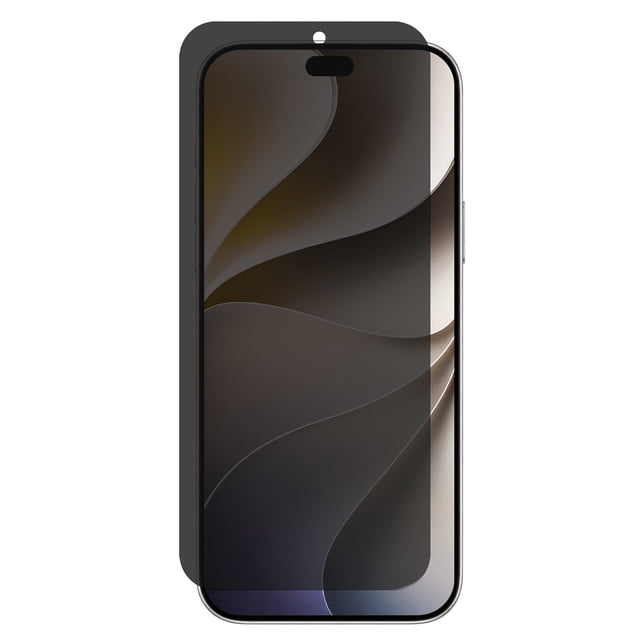 ONN IP18 Pro Max Privacy Screen Protector with bracket