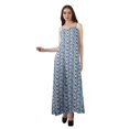 thumbnail image 2 of Moomaya Sleeveless Womens Cocktail Dresses Printed Rayon Plus Size Dress, 2 of 4