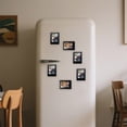 thumbnail image 4 of Magnetic Photo Frame for Wall or Fridge | ABS Plastic, No-Drill , Scratch-Resistant Clear Lens | 6.5x8.8cm | Multicolor | Waterproof, Easy Install Display Stand, 4 of 6