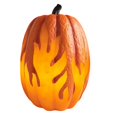 thumbnail image 1 of Gupgi Halloween Pumpkin Light, Resin Light Up Battery Operated 3D LED Lighted Pumpkin Lamp, 1 of 9