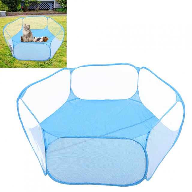 Pet Cage Tent, Non-woven Fabric Pet Folding Fence Small Portable Comfortable For Rest For Playing