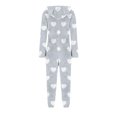 thumbnail image 2 of Pyjama pour Bébé Fille, Combinaison à Capuche à Manches Longues pour Chaleur Hivernale, 2 of 5