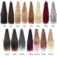 thumbnail image 2 of TFixol 30-Inch High-Temperature Fiber Crochet Hair Extensions for Women - Natural Look, Tangle-Free, and Easy Maintenance, 2 of 6