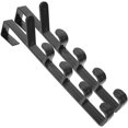 thumbnail image 3 of Miangastore Multi Function Over The Door Hook Black 2Pcs 11.2X1.5X0.8In, 3 of 8