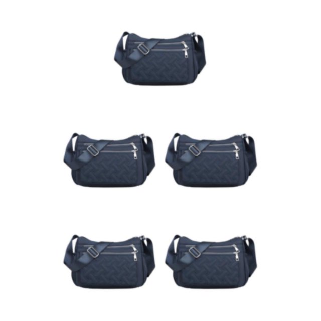 Maytalsory Crossbody Bag Premium For Multipurpose Large Capacity Polyester Messenger Bag Premiun Multiple Occations Gift Saphirblau 5Set