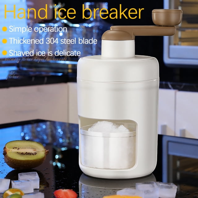 TIMIFIS Ice Crusher Hail Ice Breaker Fast Ice Crushing Portable Shaved Ice Machine for Kitchen Gadgets Ice Blenders Kitchen Gadgets