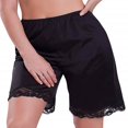 thumbnail image 4 of Shorts de Pyjama Mi-Longs pour Femmes Été Décontractés Doux Slips Soie Glacée Bas de Nuit, 4 of 6