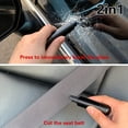 thumbnail image 3 of HLONK A Versatile And Durable Car Safety Hammer For Emergency Escape  Equipped With A Window Breaker And Seat Belt Cutter  Suitable For Both Car And Home Use. zzz, 3 of 7