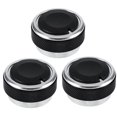 thumbnail image 3 of Couvercle de Bouton de Commutation 3 Pcs Bouton de Climatisation de Voiture Démarrage Moteur Rotation Bouton Couverture Extérieure Noir, 3 of 5