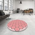 thumbnail image 4 of Ahgly Company Tapis d'Intérieur Rectangulaires Transitionnels Rouges Lavables à la Machine, 2 Pieds x 4 Pieds, 4 of 7