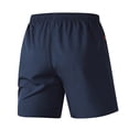 thumbnail image 4 of EOYWHK Compression Shorts Men Elastic Waist Breathable Gym Running Hiking Athletic Shorts with Multi-Pockets, 4 of 4