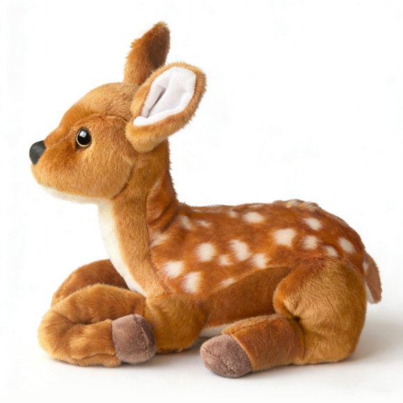 Cute Deer Stuffed Animal Plush Toy-A Precious Companion with Realistic Details, Perfect for Decor Rooms
