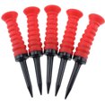 thumbnail image 2 of EeaseCA 2pcs Elastic Tee Elastic Limit Ball Tee Training Supplies for Lover (Red), 2 of 8