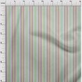 thumbnail image 2 of oneOone Coton Biologique Voile Tissu à Rayures Multicolores 1 Yard 42 Inch Wide, 2 of 3