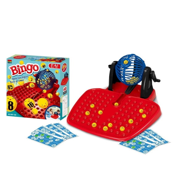 XFGOU Lottery Machine Games Toys and Hobbies Game Set Traditional Lottery Game Toy With 90 Bal Ls And 38 Cards For Pretending Lottery Machine Table Games Tabletop Games