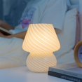 thumbnail image 4 of POINTERTECK Lampe Champignon USB Lampe de Table Champignon à Intensité Réglable Lampe de Chevet Champignon Style Vintage, 4 of 8