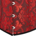 thumbnail image 3 of Women's Lace Up Boned Underbust Waist Trainer Corset, 3 of 4