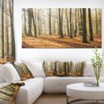 thumbnail image 1 of Journée d'Automne Lumineuse dans une Forêt Épaisse - Art Moderne sur Toile, 1 of 4