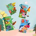 thumbnail image 2 of EazyTech 4 PCS Baby Books Set Touch and Feel Crinkle Sensory Toy Chewable & Tearproof Soft Activity Book Educational Toy for Infants Toddlers 0-12 Months, Machine Washable Fabric Book Gift（4 IN 1), 2 of 9