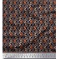 thumbnail image 1 of Soimoi Cotton Duck Fabric Leaves Small Decor Fabric Printed Yard 56 Inch Wide, 1 of 3