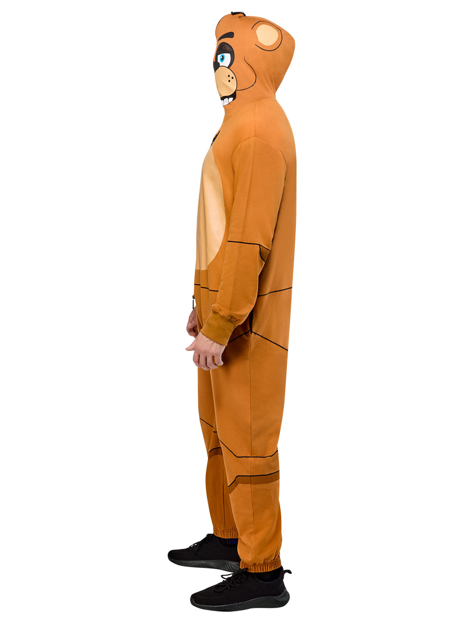 Costume Zipsters Masked-Up Freddy Fazbear de Five Nights At Freddy's pour Adultes par Rubies, pour