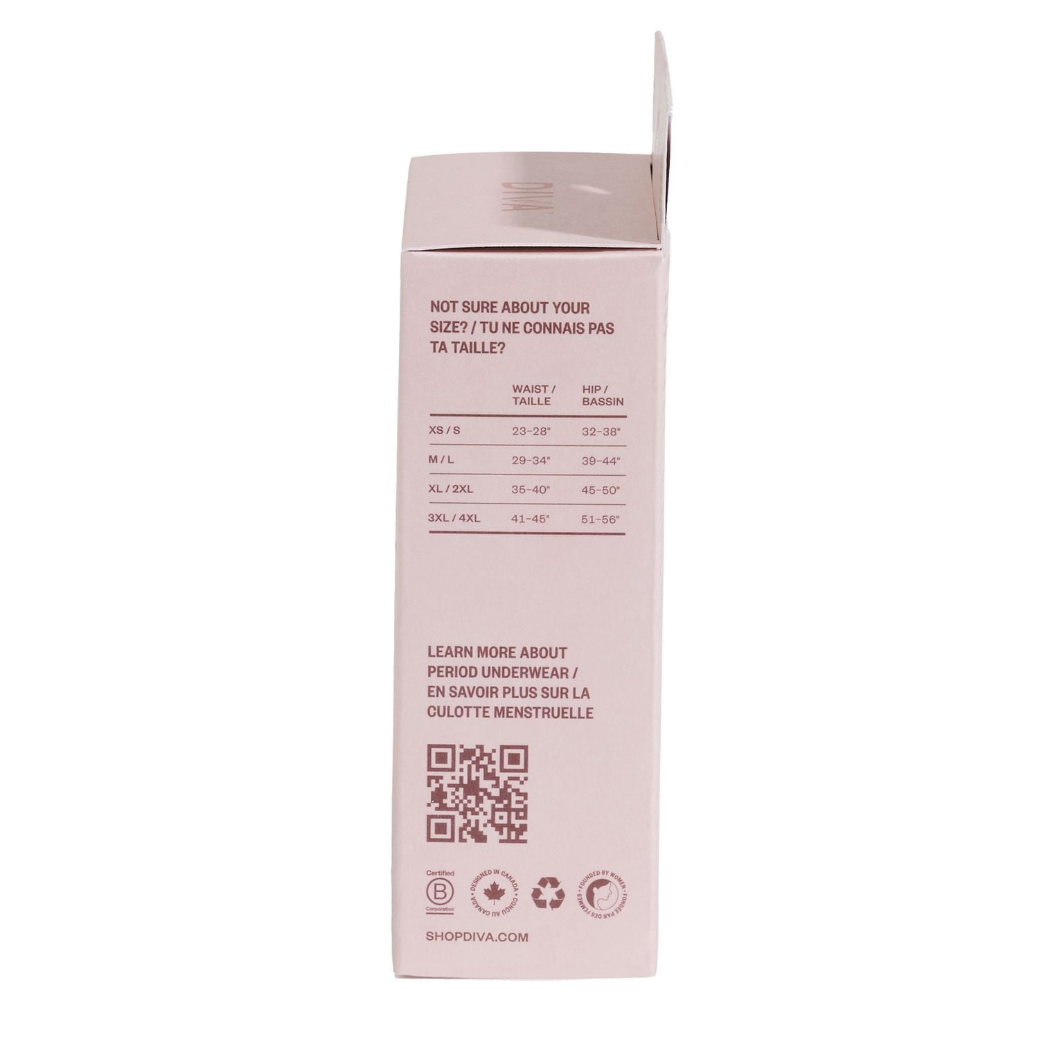 Culotte menstruelle réutilisable DIVA 🅪 XP-P Ultra-Mince