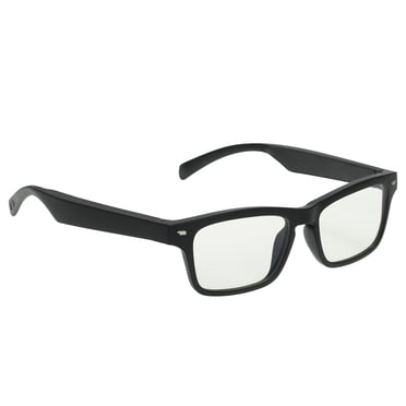 Smart Audio Glasses Wireless Bluetooth Music Glasses Music and Hands-free Calling Anti-blue Light Glasses Frame with Microphone Unisex