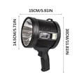 thumbnail image 3 of Lampes Solaires Extérieures Lampe de Poche Multifonctionnelle de Travail d'Urgence Portable Haute Luminosité pour Urgences, 3 of 9