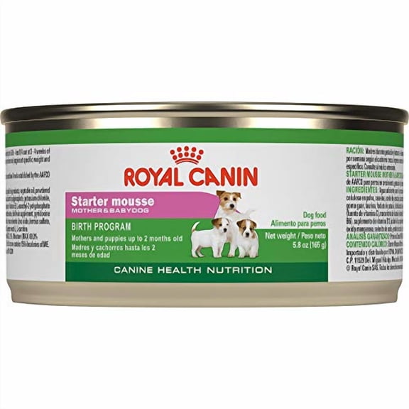 Royal Canin Nutrition Santé Canine Mousse de Départ en Conserve pour Chiens (Lot de 24), 5,1 Oz/taille Unique