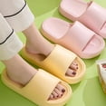 thumbnail image 4 of ZOUBAOQ New Poop Feeling Slippers for Men Indoor Home and Household Use Anti Slips, 4 of 8